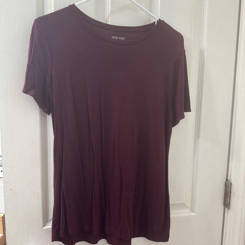 Nine West Bundle of 2 Fitted Short Sleeve Tee